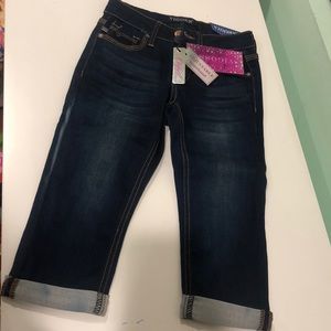 Girls cropped Jeans